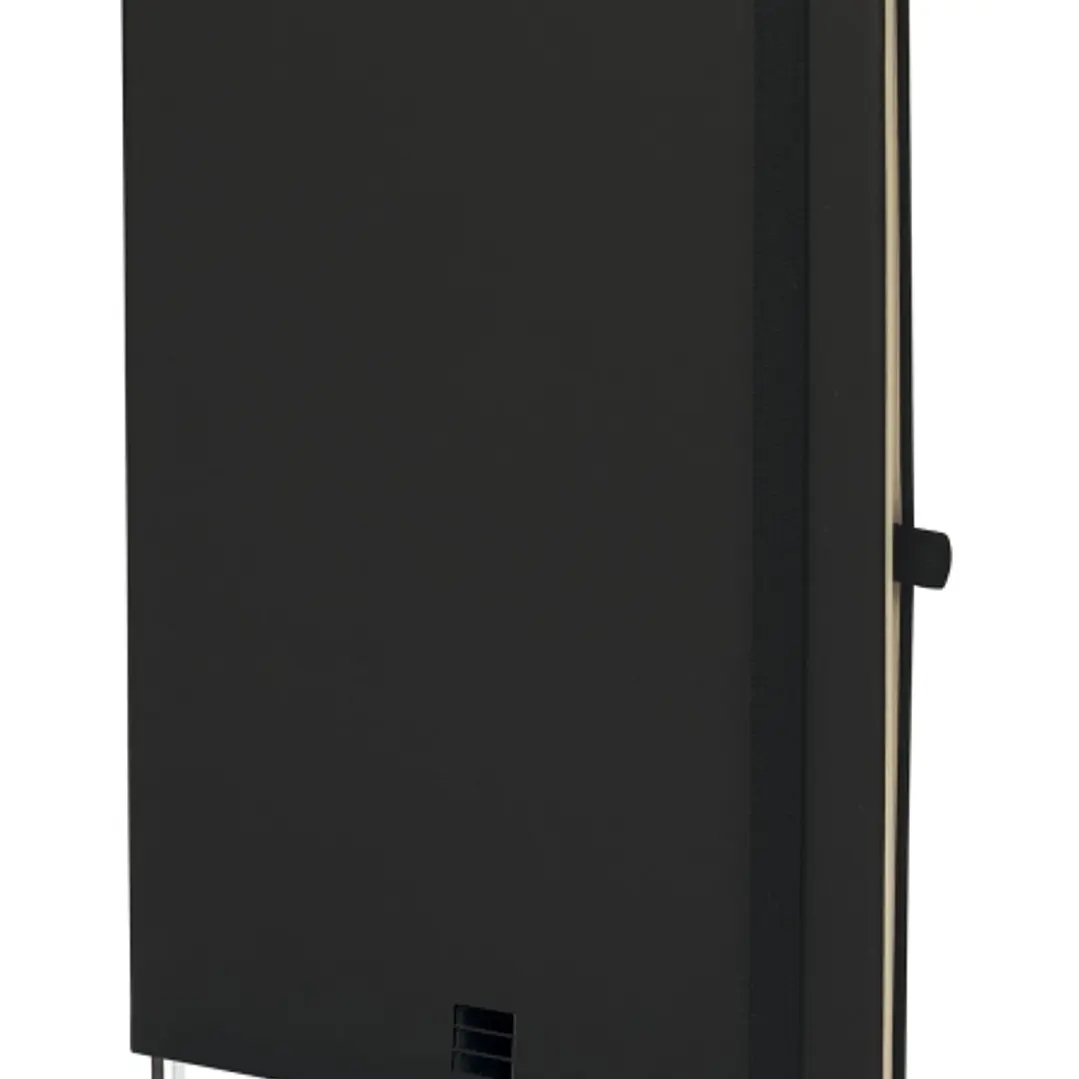 Finocam Nexo Cuaderno de Tapa Dura - 72 Hojas - Formato B5 - 176x250mm - Papel Crema de 80g/m2 - Liso - Bolsillo Interior - Cierre con Goma - Hojas Mi 1