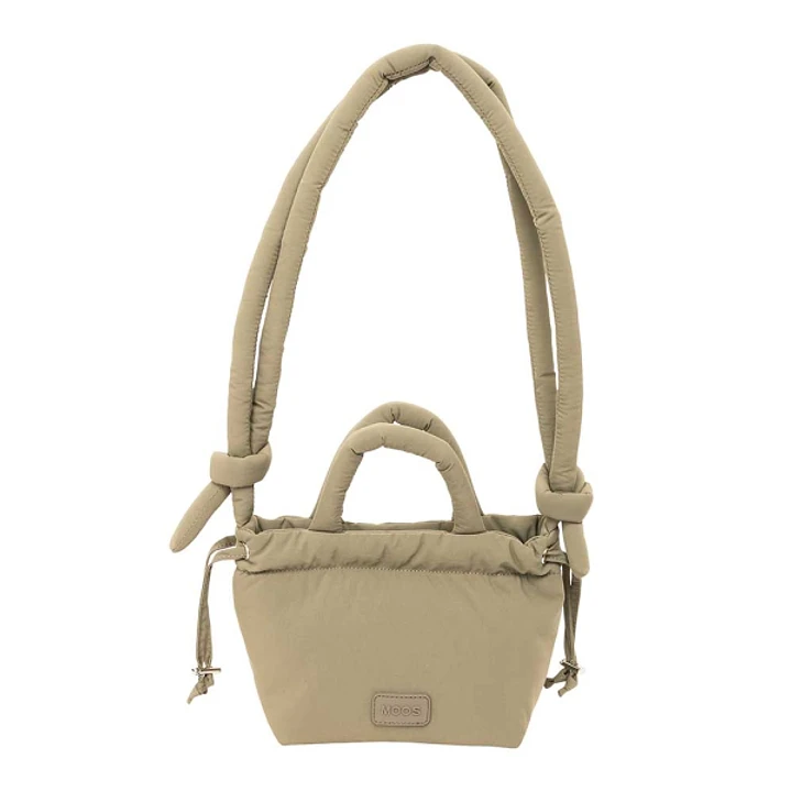 Safta Moos Capsula Bolso Compacto - Cierre de Iman - Cremallera - Cierre con Cordones - Asas Acolchadas - 2.56L - Estilo Moderno - 160x100x160mm - Col 1