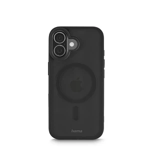 Hama Frame Protect Funda para iPhone 17 - Antideslizante - Magnetico - Policarbonato y Poliuretano Termoplastico - Bordes Elevados - Color Negro y Tra
