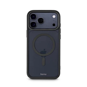 Hama Frame Protect Funda para iPhone 17 Pro Max - Antideslizante - Magnetico - Policarbonato y Poliuretano Termoplastico - Bordes Elevados - Color Neg