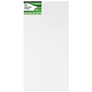 Daler Rowney Simply Bastidor Entelado - 50x100cm - Imprimacion Triple - Grano Medio - 100% Algodon sin Acido - 250g - Color Blanco
