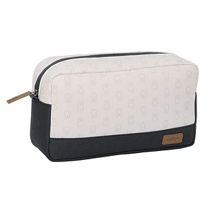 Safta Miffy Mum Moon Neceser de 4.05L - Compartimento con Cremallera - Material Reciclable - Repele el Agua - 280x90x160mm - Color Blanco y Negro