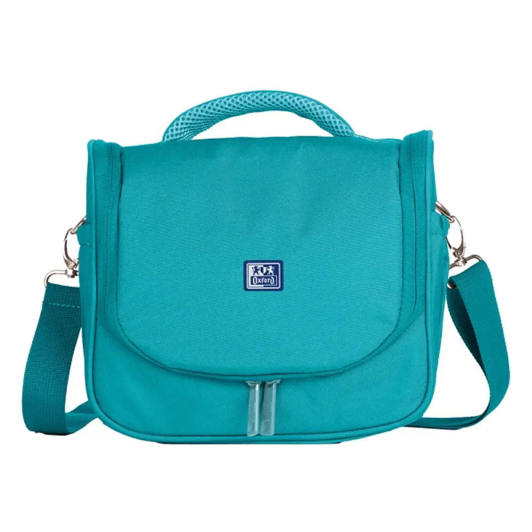 Oxford Young Proof B-Foodie Bolsa Isotermica - Bolsillo Trasero con Cremallera - Asa Superior - Malla Frontal - Base Reforzada - Bolsillos Laterales - 1