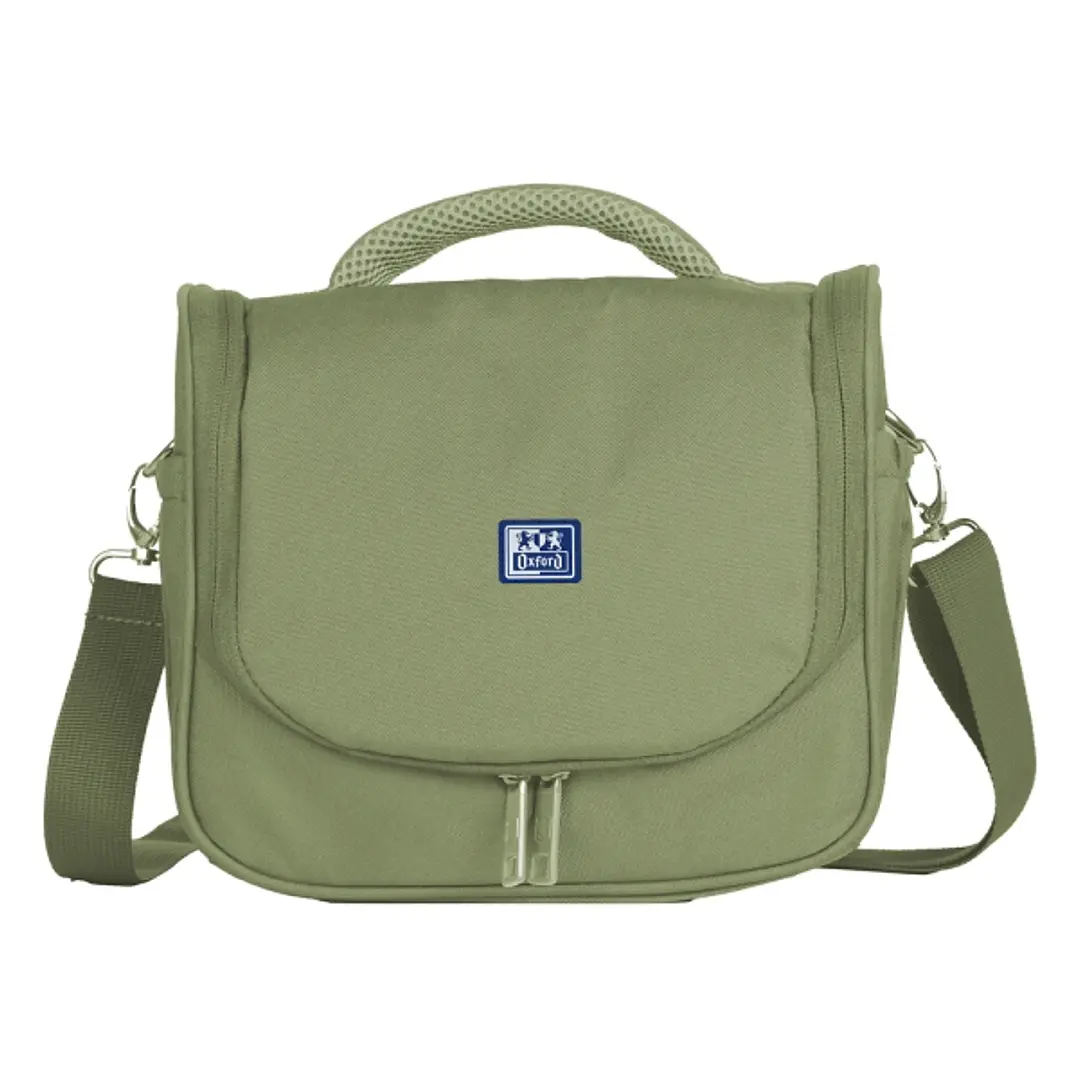 Oxford Young Proof B-Foodie Bolsa Isotermica - Bolsillo Trasero con Cremallera - Asa Superior - Malla Frontal - Base Reforzada - Bolsillos Laterales - 1
