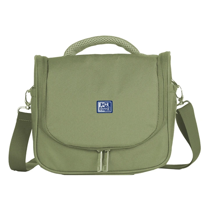 Oxford Young Proof B-Foodie Bolsa Isotermica - Bolsillo Trasero con Cremallera - Asa Superior - Malla Frontal - Base Reforzada - Bolsillos Laterales - 1