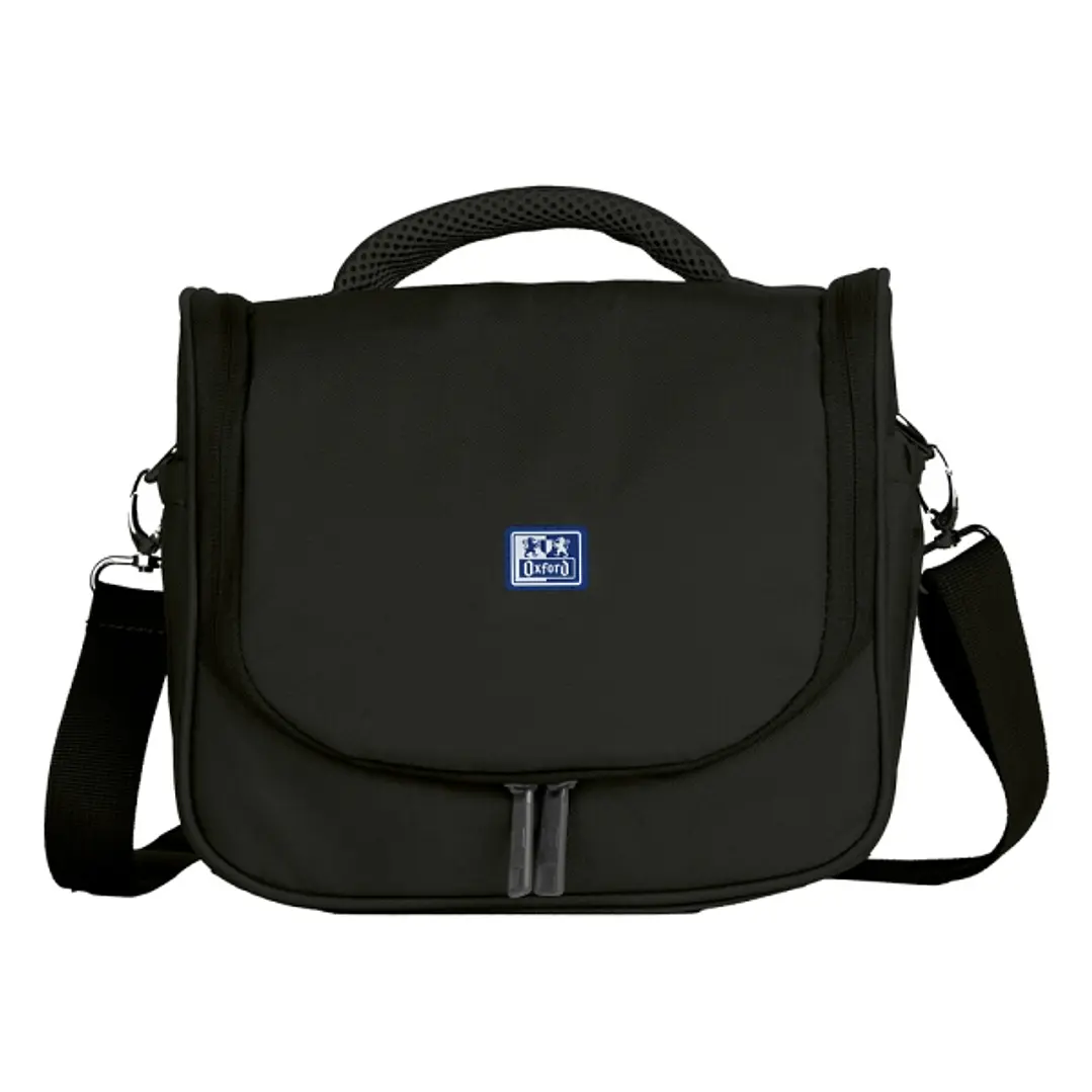 Oxford Young Proof B-Foodie Bolsa Isotermica - Bolsillo Trasero con Cremallera - Asa Superior - Malla Frontal - Base Reforzada - Bolsillos Laterales - 1