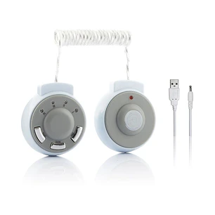 Innovagoods Atrainik Masajeador Corporal - Electroestimulacion - Bateria 150mAh - 10 Niveles de Intensidad - 4 Parches Mageneticos - Recargable - Colo
