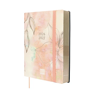 Finocam Mara Agenda de Tapa Flexible Internacional - 18 Meses - 1 Dia por Pagina - Formato Y4 - 120x170mm - Papel de 80g/m2 - Esquinas Microperforadas