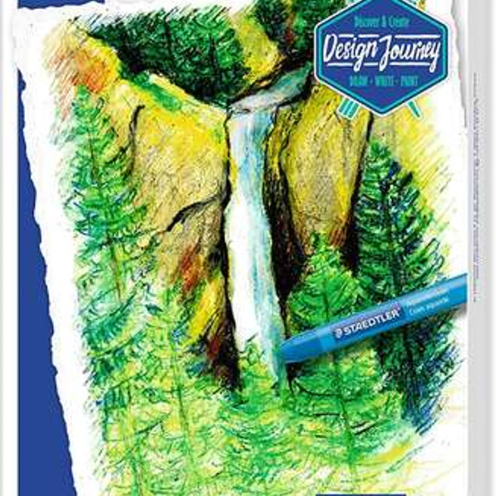 Staedtler Crayones Acuarelables 223 Pack de 24 Lapices de Cera - Facil de Mezclar - Extremadamente Opacos - Colores Surtidos 1