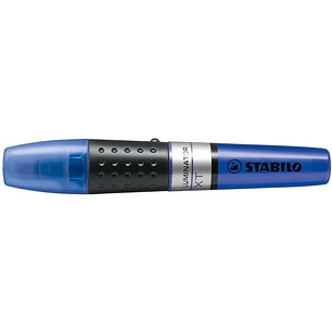 Stabilo Luminator Marcador Fluorescente - Mayor Suministro de Tinta - Zona de Agarre - Trazo entre 2 y 5mm - Color Azul