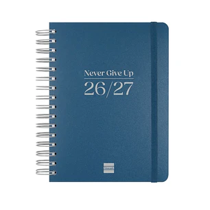 Finocam Cosmo Flex Agenda Escolar 26/27 en Catalan - 1 Dia por Pagina - Formato 4º - 155x212mm - Tapas de Polipropileno - Papel de 80g/m2 - Espiral - 
