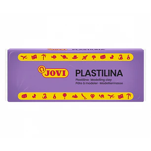 Jovi Caja de 15 Pastillas de Plastilina 150gr - Pasta de Modelar Vegetal - No Se Seca - sin Gluten - Inocua - Facil de Moldear - Ideal para Figuras en