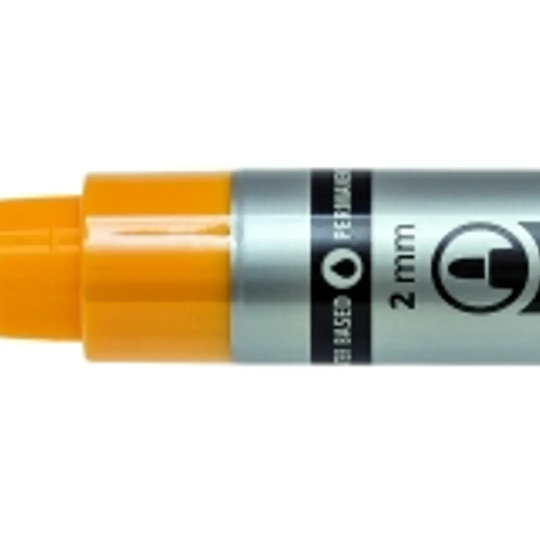 Lyra Mark All Rotulador Permanente - Multisuperficie - Punta Redonda - 2mm - Color Amarillo 1