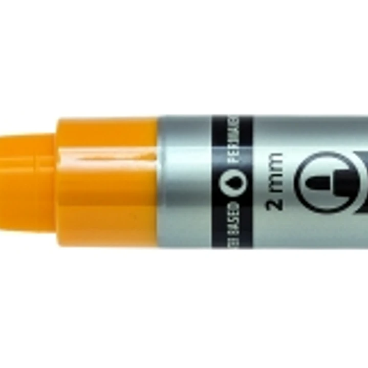 Lyra Mark All Rotulador Permanente - Multisuperficie - Punta Redonda - 2mm - Color Amarillo 1
