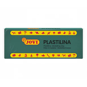 Jovi Caja de 15 Pastillas de Plastilina 150gr - Pasta Vegetal - No Se Seca - sin Gluten - Inocua - Facil de Moldear - Ideal para Figuras Voluminosas -