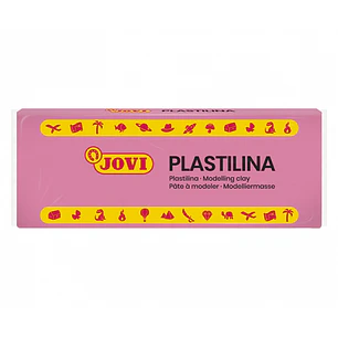 Jovi Caja de 15 Pastillas de Plastilina 150gr - Pasta Vegetal - No Endurece - sin Gluten - Inocua - Facil de Moldear - Ideal para Volumen y Moldes - C