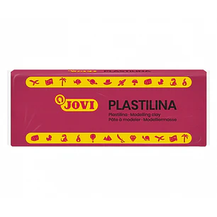 Jovi Caja de 15 Pastillas de Plastilina 150gr - Pasta Vegetal - No Se Seca - sin Gluten - Inocua - Facil de Moldear - Ideal para Figuras en Volumen - 