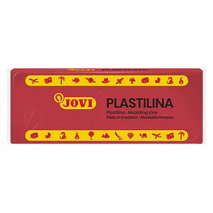 Jovi Caja de 15 Pastillas de Plastilina 150gr - Pasta Vegetal - No Se Seca - sin Gluten - Inocua - Facil de Moldear - Ideal para Figuras Voluminosas -