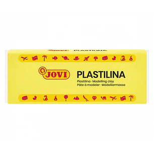 Jovi Caja de 15 Pastillas de Plastilina 150gr - 100% Vegetal - Muy Moldeable - No Se Seca - sin Gluten - Inocua y No Toxica - Ideal para Figuras en Vo