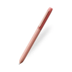 Faber-Castell Avori Boligrafo de Mecanismo Giratorio XB - 92% de Plastico Reciclado - Clip Metalico Solido - Color Naranja Fuego