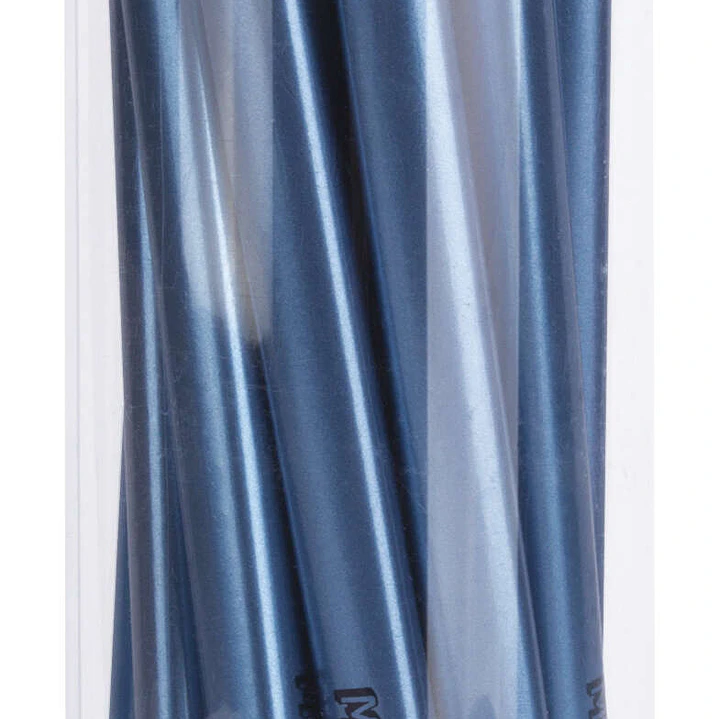 Apli Jumbo Metallic Lapiz Triangular de Color - 5mm de Grosor - Ideal para Mejor Sujecion - Mayor Cobertura en un Solo Trazo - Color Azul Metalizado 1
