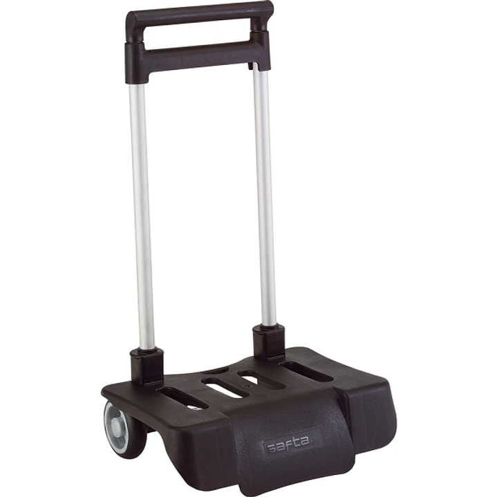 Safta Carro Portamochilas - Sistema Plegable - Ruedas Silenciosas - Sistema Antivuelco - Medidas Abiertas - Peso Ligero - Sistema Universal - 32x16x44 1
