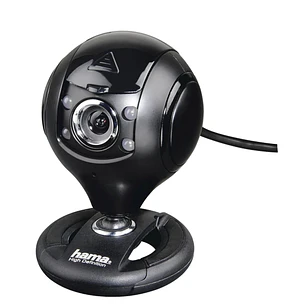 Hama Spy Protect Webcam HD - Cable 1.5m - Luz LED - USB-A 2.0 - Microfono Integrado - Proteccion contra Espias - Modo UVC - Exposicion Automatica - 5.