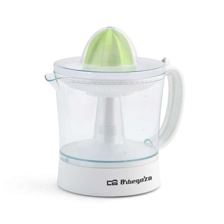 Orbegozo EP 2210 Exprimidor de Zumo Practico y Potente - Potencia 25W - Capacidad 1 Litro - Funcion Automatica de Giro y Arranque - Regulador de Pulpa 1
