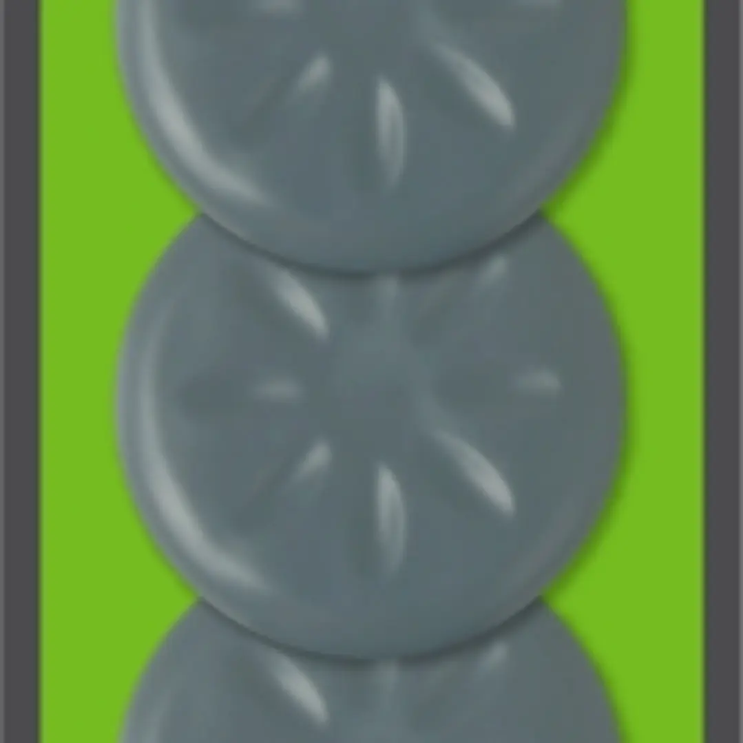 Scotch Move and Protect Flex Pack de 4 Patines Deslizantes Adhesivos - Diametro de 65mm - Soporta hasta 500kg - Color Gris 1