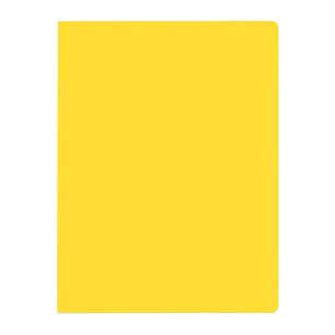 Elba Gio Pack de 50 Subcarpetas de Cartulina 230gr - Formato Folio - Ranura para Fastener - Color Amarillo Intenso