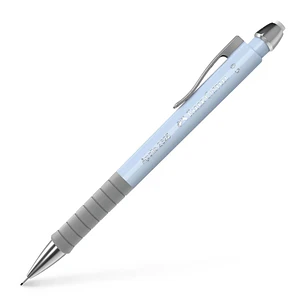 Faber-Castell Apollo Portaminas - Trazo 0.5mm - Agarre Ergonomico - Goma de Borra Integrada - Cuerpo Color Azul Claro
