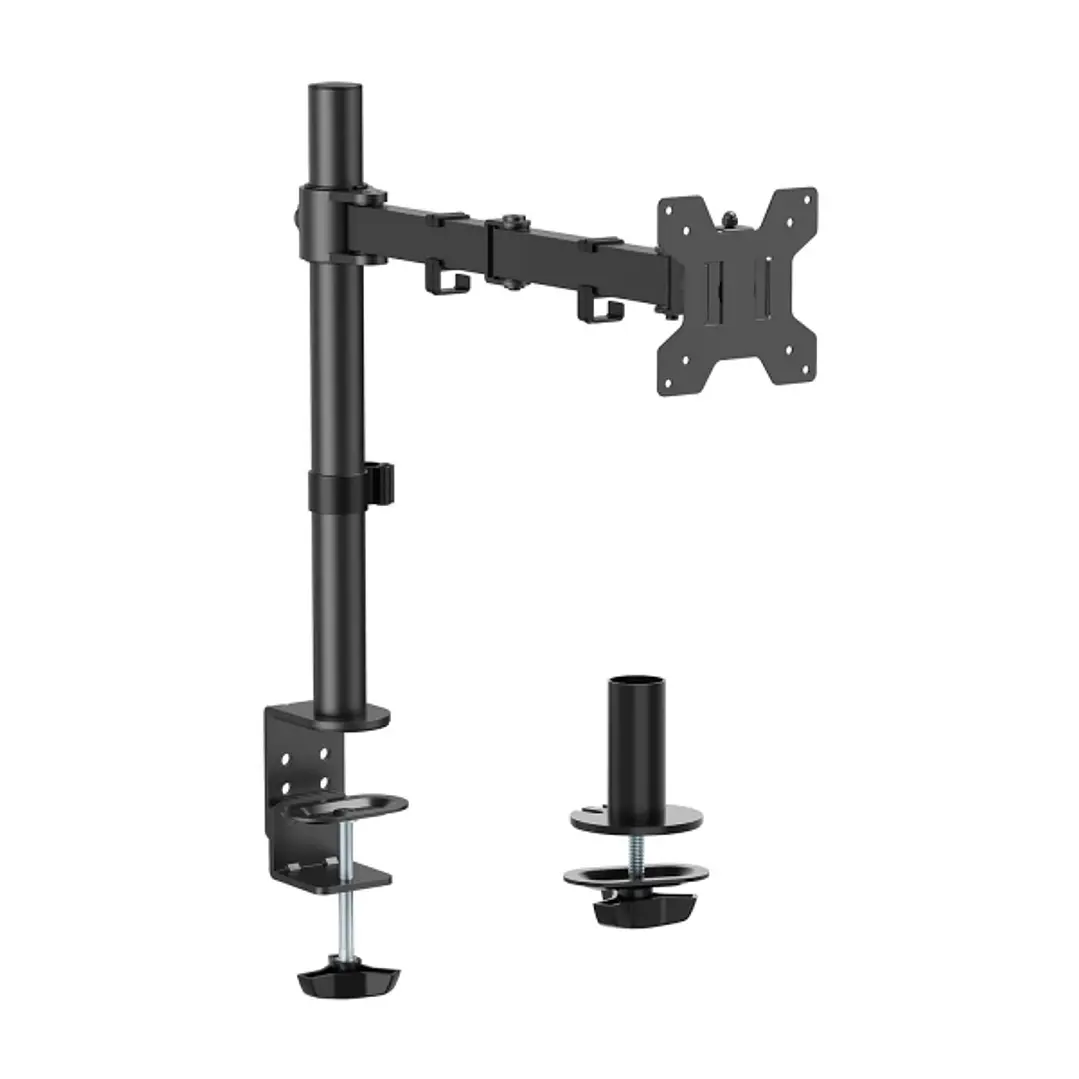 Aisens Soporte de Mesa Eco Giratorio e Inclinable para Monitor/TV 10Kg (3 Pivotes - 1 Brazo) de 17-32