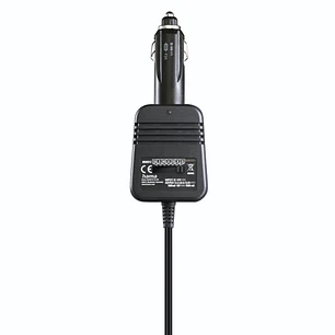Hama Fuente de Alimentacion para Coche 12W - Pantalla LED - Indicador LED - Voltaje Variable - Color Negro