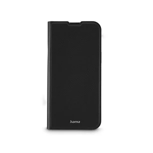 Hama Daily Protect Funda para iPhone 15 - Cierre Magnetico - Antideslizante - Antihuellas - Poliuretano Termoplastico - Funcion de Soporte - Color Neg