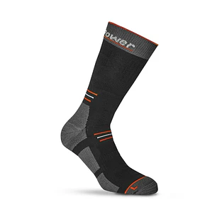 Upower Blow Calcetines de Trabajo Tecnicos - Talla L - Compresion Gradual, Termorregulacion, Soporte en Tobillos, Transpirabilidad Optima, Costuras Pl