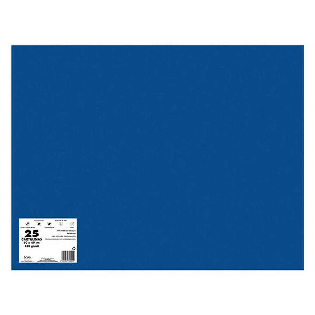 Dohe Cartulinas de Colores de 180 G/M2 - 50x65cm - PH Neutro - Libres de Cloro Elemental - Colorantes Biodegradables 1