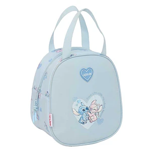 Safta Stitch Neceser Termo de 5.85L - Interior Forrado en Aluminio - Asa Superior - 190x140x220mm - Color Azul Claro