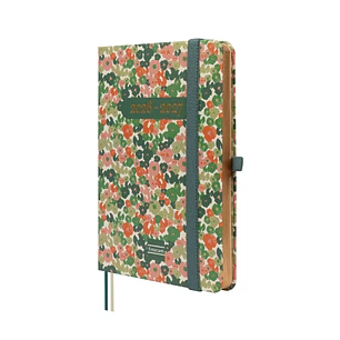 Finocam Minimal Agenda de Tapa Dura Internacional - 18 Meses - Semana Vista Horizontal - Formato M3 - 100x150mm - Papel Crema de 80g/m2 - Bolsillo Int
