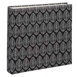 Hama la Fleur Album de Fotos - 100 Paginas Blancas - Tapa Plastificada - 30x30cm - Color Negro