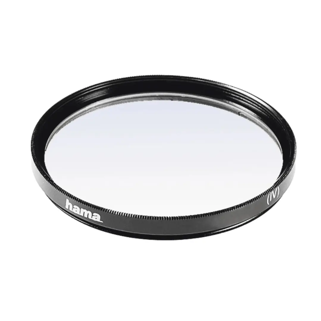 Hama Filtro Ultravioleta de 49mm Recubrimiento Doble - Cristal Optico - Color Negro 1