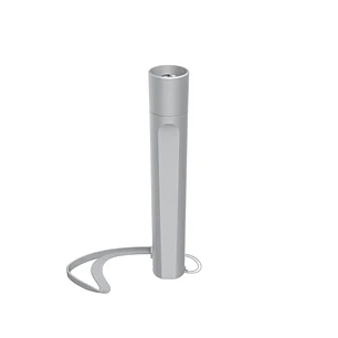 Hama Fl120 Linterna LED - Potencia 3W - 120 Lumenes - Funciona con 2 Pilas AA - Color Plata
