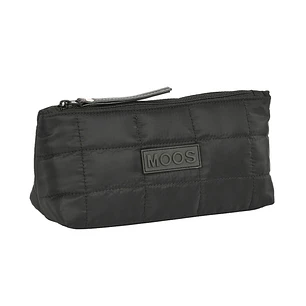 Safta Moos Capsula Neceser Compacto de 2L - Cremallera - Cuadradro - Acolchado - 230x80x120mm - Color Negro