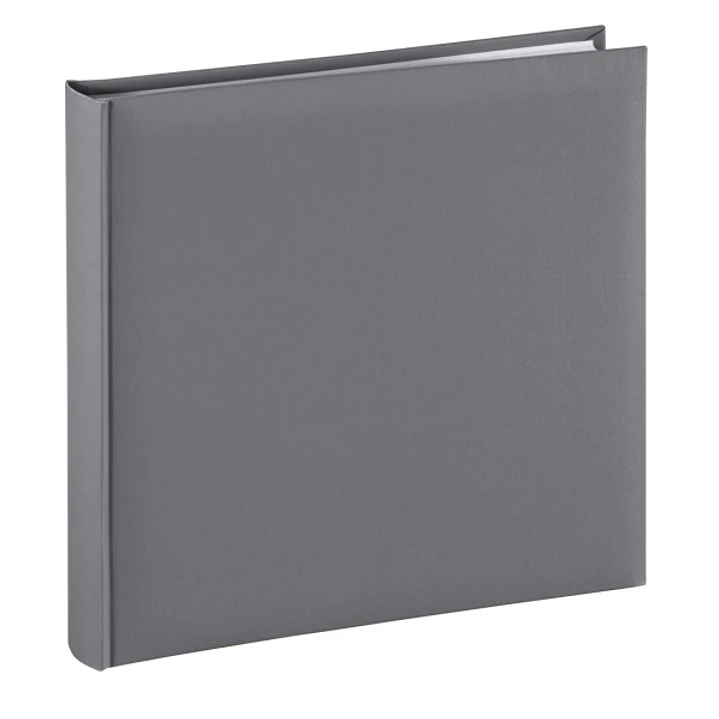 Hama Fine Art Album de Fotos - 80 Paginas Blancas - Tapa de Papel - 30x30cm - Color Gris 1