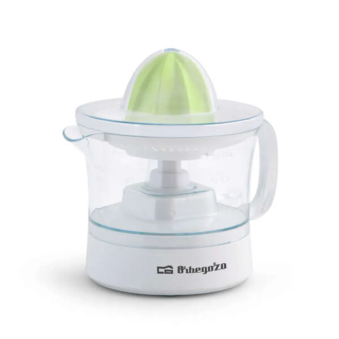 Orbegozo EP 1510 Exprimidor de Zumo Practico y Potente - Potencia 25W - Capacidad 0.5L - Proteccion Aroma - Rotacion Bidireccional - Accesorios Lavabl 1