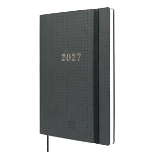 Finocam Dotted Agenda de Tapa Flexible Internacional - 16 Meses - Semana Vista Horizontal - Formato Y10 - 140x204mm - Papel de 80g/m2 - Esquinas Micro