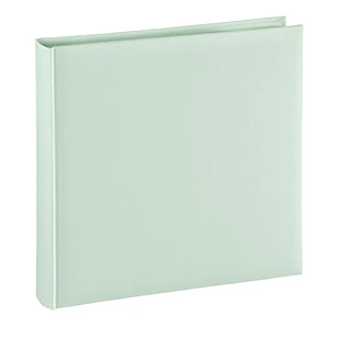 Hama Fine Art Album de Fotos - 80 Paginas Blancas - Tapa de Papel - 30x30cm - Color Verde Pastel
