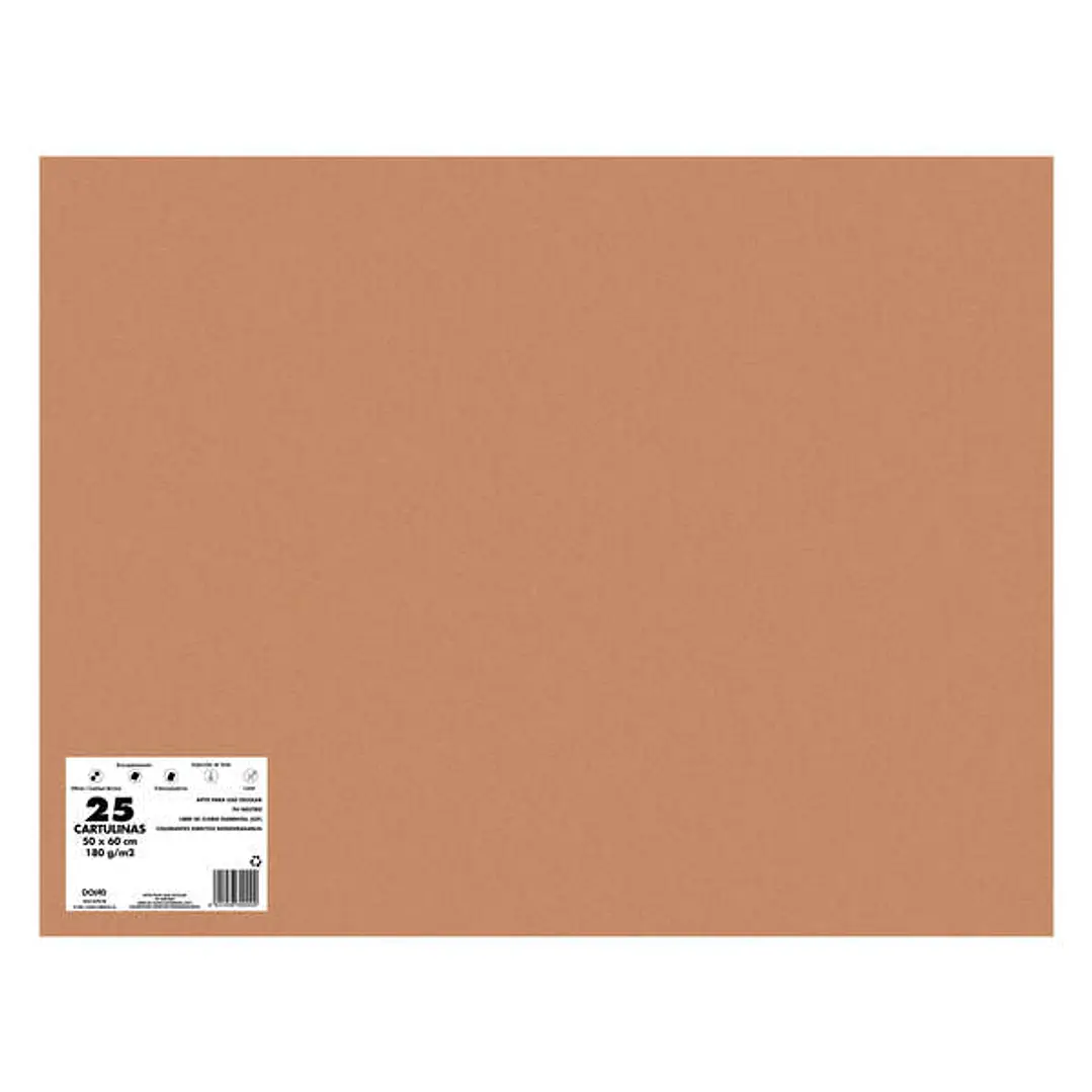 Dohe Cartulinas de Colores de 180 G/M2 - 50x65cm - PH Neutro - Libres de Cloro Elemental - Colorantes Biodegradables 1