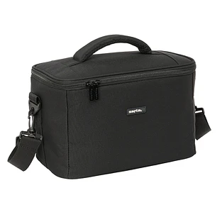 Safta Bolsa Isotermica Porta Alimentos 9.2L - Repelente al Agua - Asa Acolchada - Bandolera Ajustable - Repelente al Agua - Asa Superior - 290x180x190