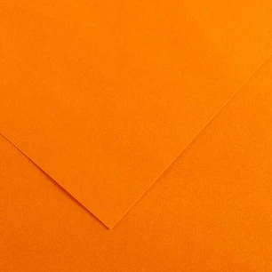 Canson Guarro Pack de 25 Cartulinas Iris de 185g - 50x65cm - Color Mandarina