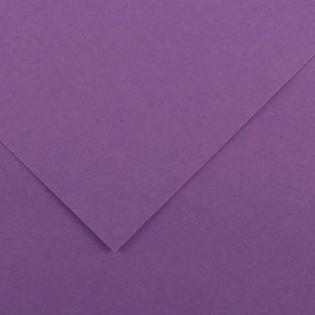 Canson Guarro Pack de 25 Cartulinas Iris de 185g - 50x65cm - Color Violeta 1